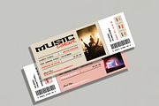 Ticket, a Flyer Template by Occy Design (Thumbnail 3 of 5)