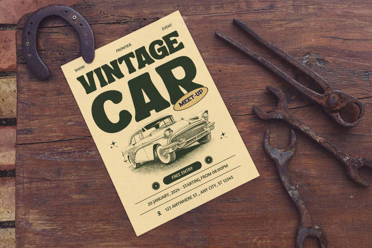Retro Way - Vintage Logo Font, a Serif Font by Nirmana Visual (Photo 15 of 15)