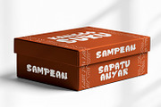 Soekat - Papercut style font, a Sans Serif Font by Hello Muh (Thumbnail 7 of 7)