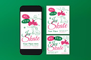 Ice Skating Flyer, a Flyer Template by graphicook (Thumbnail 3 of 3)