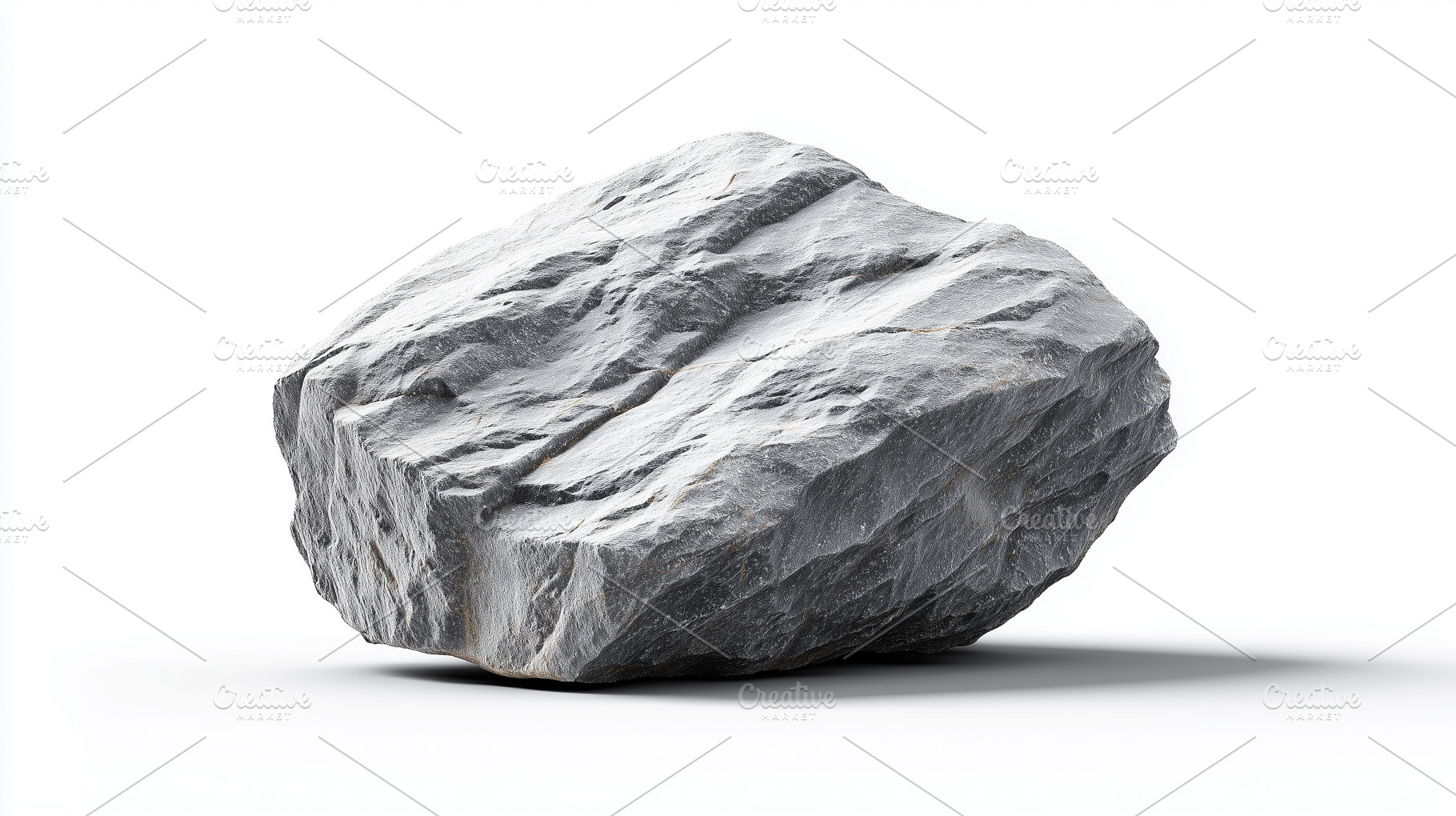 Single large gray stone with natural, a Background Photo by MistyDay
