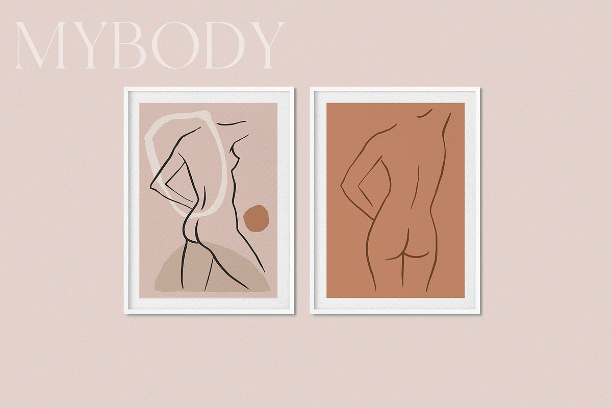 MY BODY | Collection Female figur, an Illustration by ms Julia Nova (Photo 7 of 7)