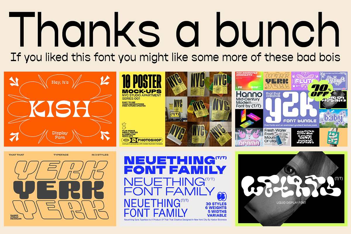 Reverse Contrast font: Mackerel, a Font by That That Creative (Photo 12 of 12)
