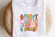 Retro Christmas Sublimation Bundle, a Seasonal Illustration by Craft Nest (Thumbnail 3 of 11)