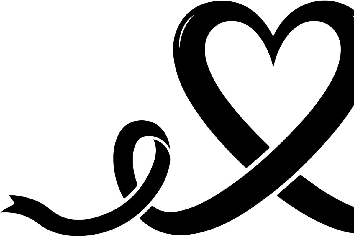 Black Heart Love Silhouette Icons Se, an Illustration by Designer_Momina (Photo 15 of 18)