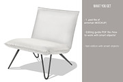 Vintage Armchair Mockup, a Household Mockup by Mockup Up! (Thumbnail 2 of 3)
