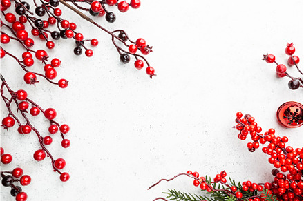 Christmas holidays composition, a Holiday Photo by piter.goskov