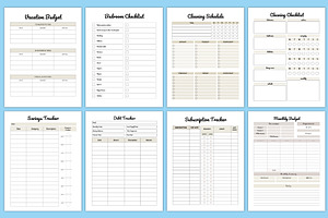 Editable That Girl Planner Canva