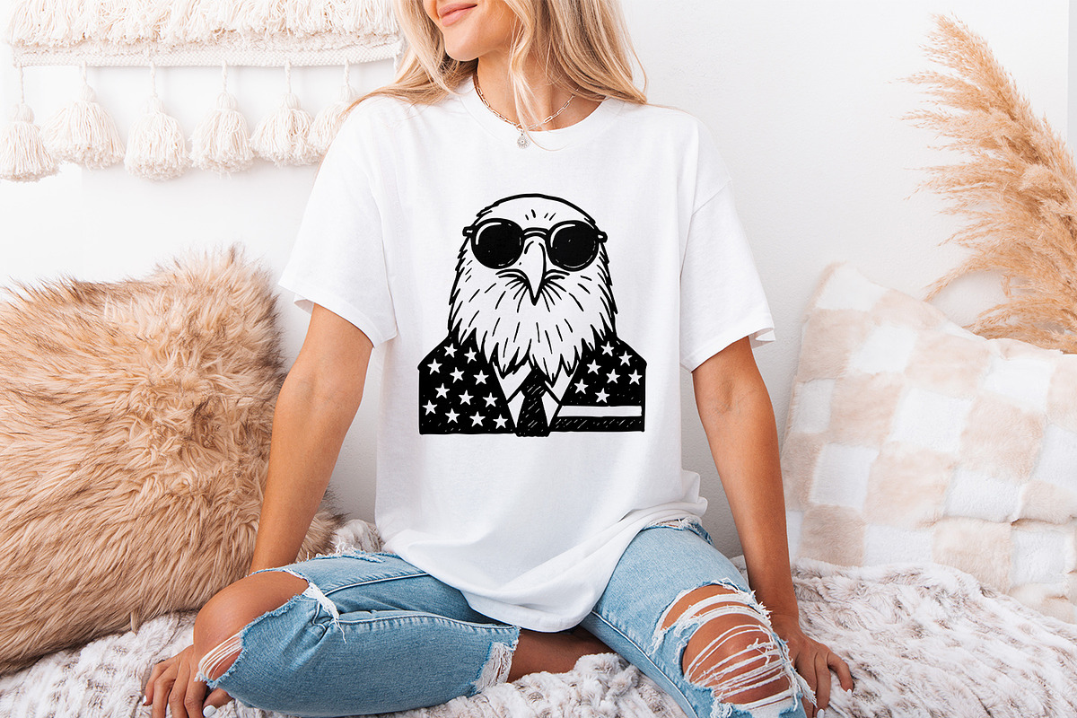 Patriotic 4th of July PNG, American, an Illustration by SharpMarketplace (Photo 3 of 9)