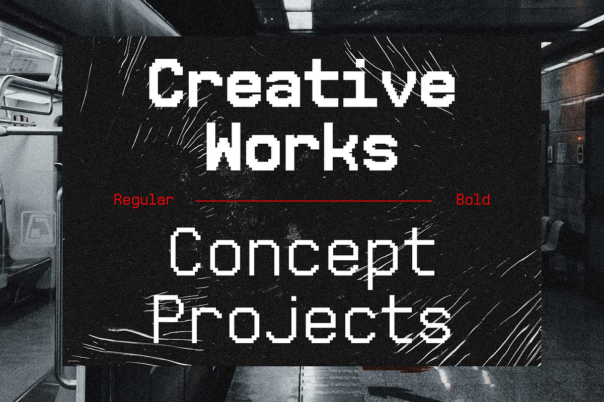 Informix - Monospaced Font, a Sans Serif Font by Arterfak Project (Photo 7 of 13)
