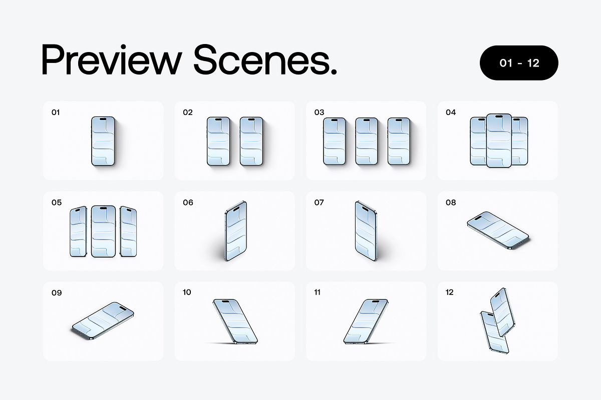 iPhone Air - 24 Mockups Scenes, an iPhone Mockup by Asylab (Photo 2 of 62)