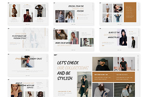 Higstylish Presentation Template