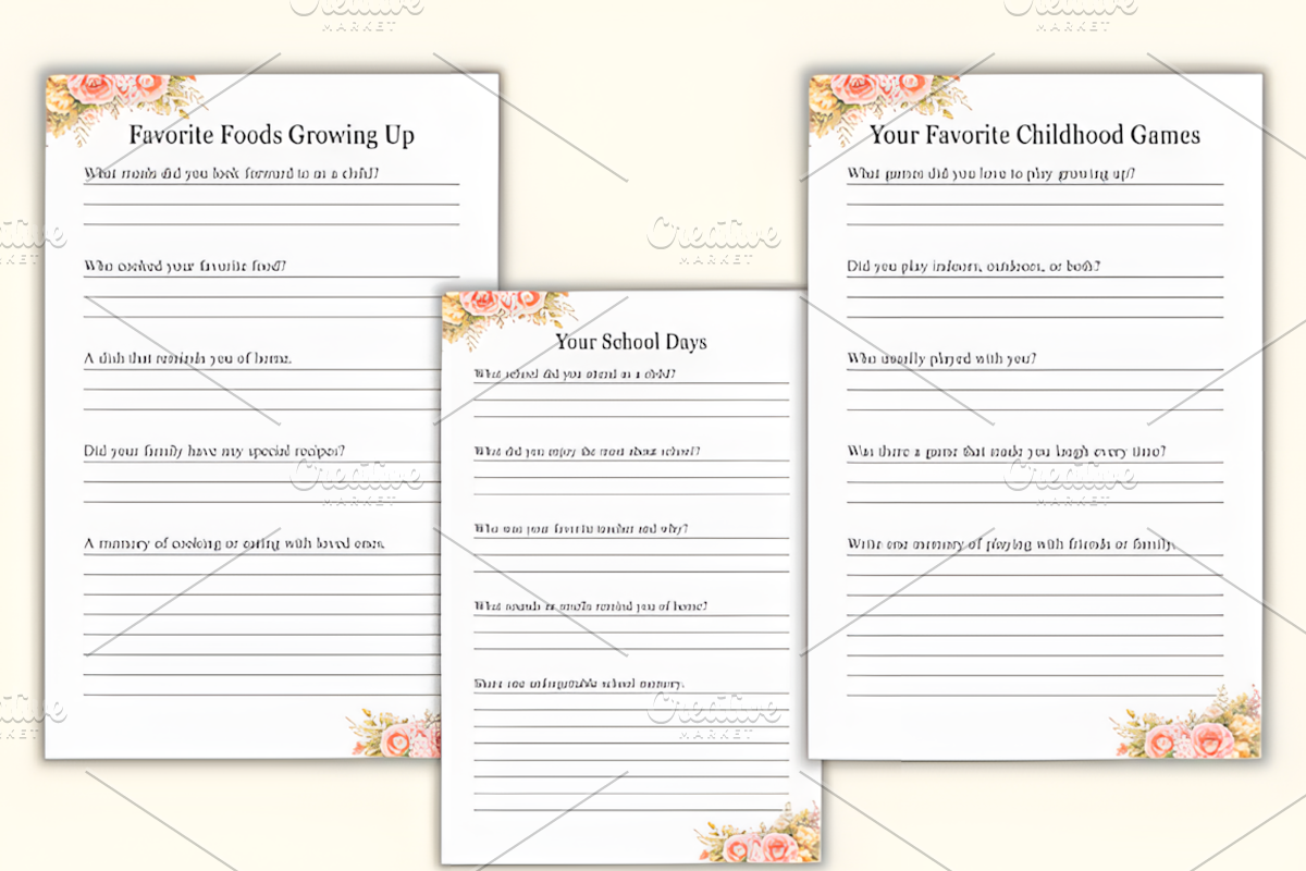 “Mom, I Want to Hear Your Story” Jou, a Marketing Template by Coco Bloom (Photo 4 of 5)