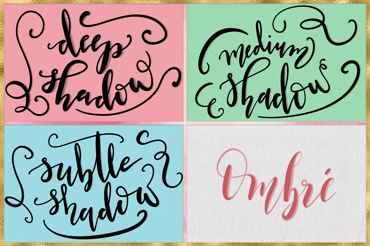 Procreate Lettering Brushes + Bonus, a Brush Add-On by AJ Brushes (Photo 9 of 23)