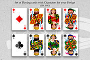 Playing cards original design, an Object Illustration by Retro Graphic Box (Thumbnail 2 of 6)