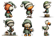 Winter Bird Clipart Bundle, an Illustration by Daily.Designs (Thumbnail 3 of 5)