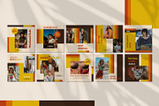 Retro Style - Instagram Pack, a Social Media Template by uyo66 (Thumbnail 5 of 6)