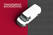 Mini Van Mock-up, a Print Template by GK Creative (Thumbnail 6 of 7)
