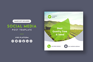 Agriculture Firm Social Media Post