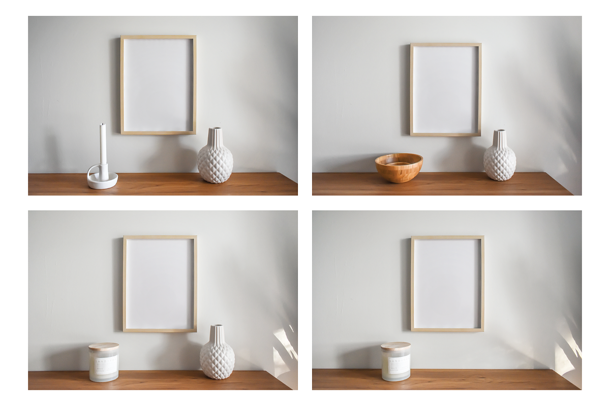 Frame Mockup Bundle - Barrel, a Household Mockup by Saguaro Digital (Photo 3 of 10)