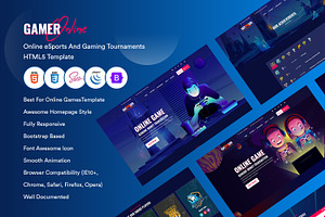 Online ESports And Gaming Tournament