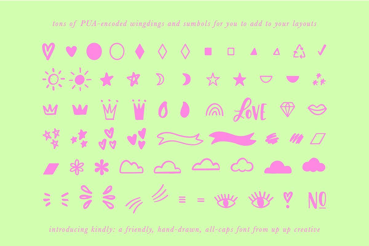 Kindly Handwritten Font + Extras preview 2