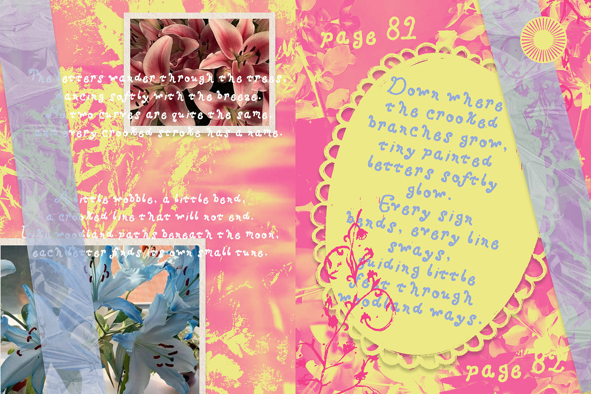 Wigglewood - Playful Display Font, a Handwritten Font by Setara Langit CreativeStd (Photo 3 of 12)