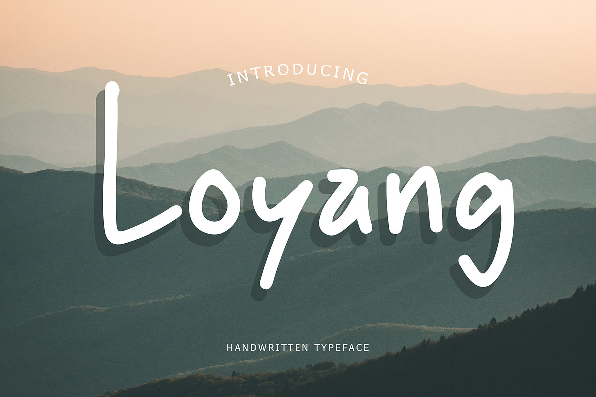 Loyang Handwritten Typeface