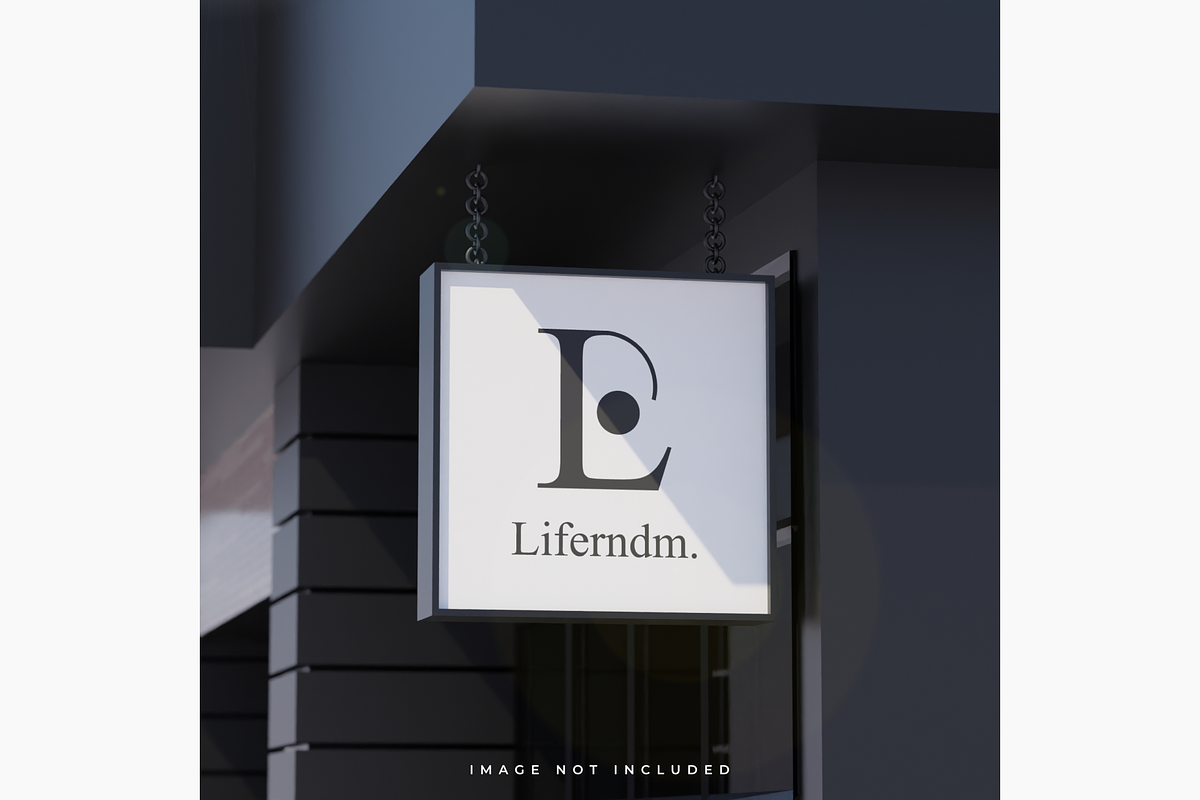 Sign logo mockup vol#01, an Advertising Mockup by mockupocka (Photo 4 of 13)