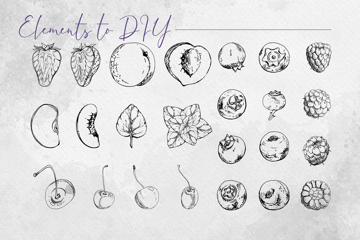 Blueberry smoothies & milkshakes, a Food Illustration by MsFlaffy (Photo 4 of 18)