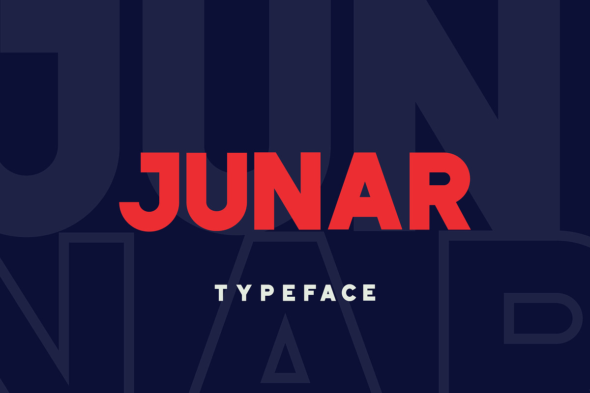Junar - Wide Sans Serif