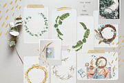 Cozy Home Watercolor Lifestyle Set, a Texture Illustration by Cat In Colour (Thumbnail 6 of 9)