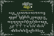 Christmas Dignity - Swirl Serif Font, a Serif Font by Airotype (Thumbnail 13 of 15)