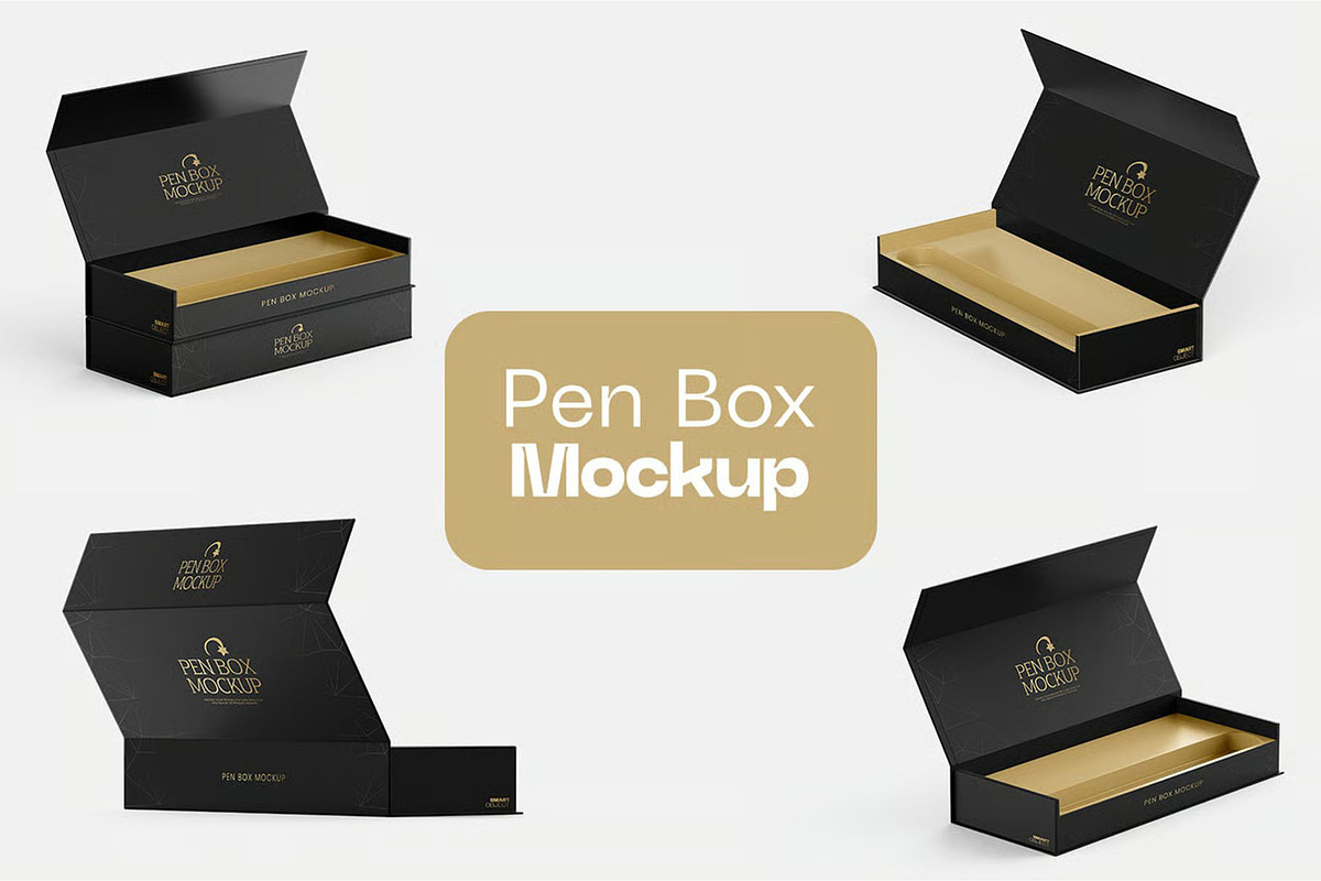 Magnetic Gift Box Mockup, a Packaging Mockup by zphotographystudio (Photo 8 of 10)