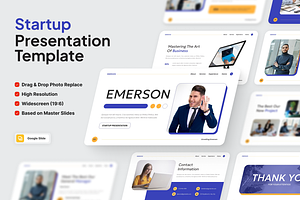 Emerson - Startup Google Slide, a Presentation Template by SquidPixey