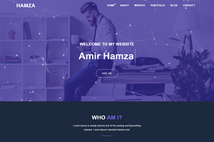 Personal Website Template