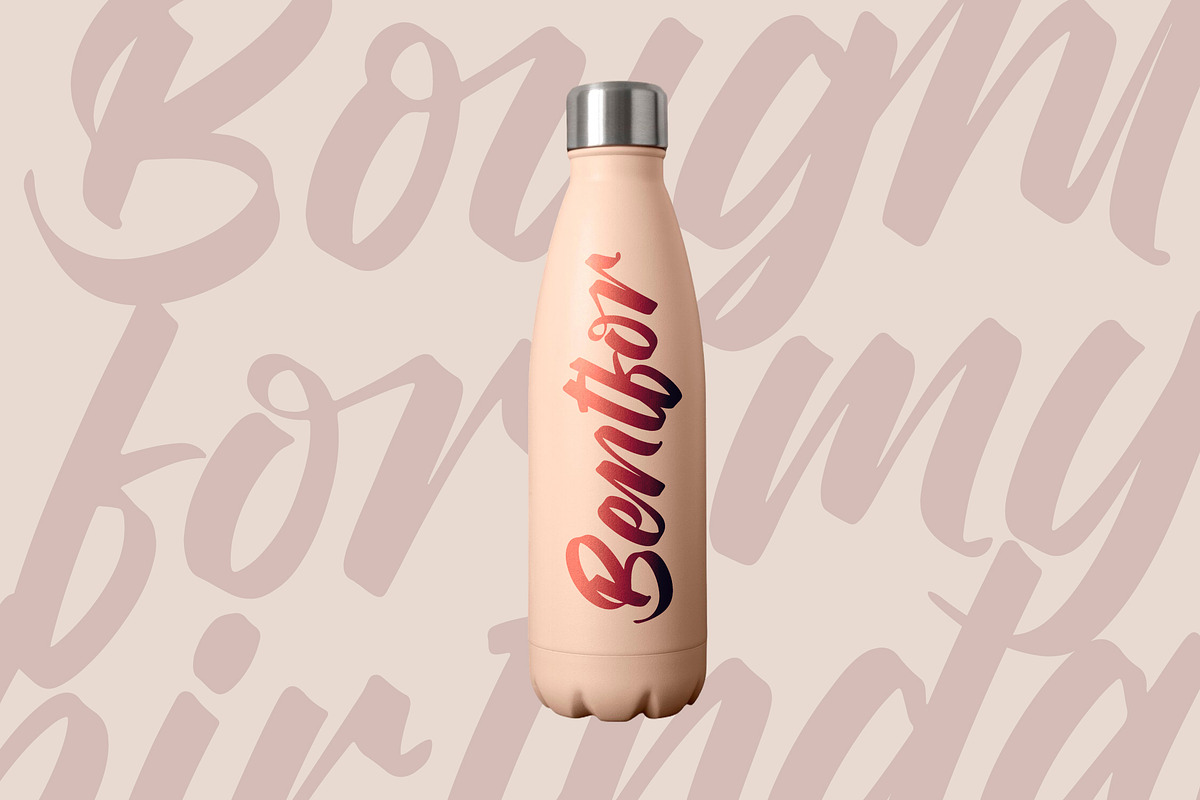Duster Nighty Bold Handwritten Fon, a Script Font by Letterena Studios Script (Photo 3 of 20)