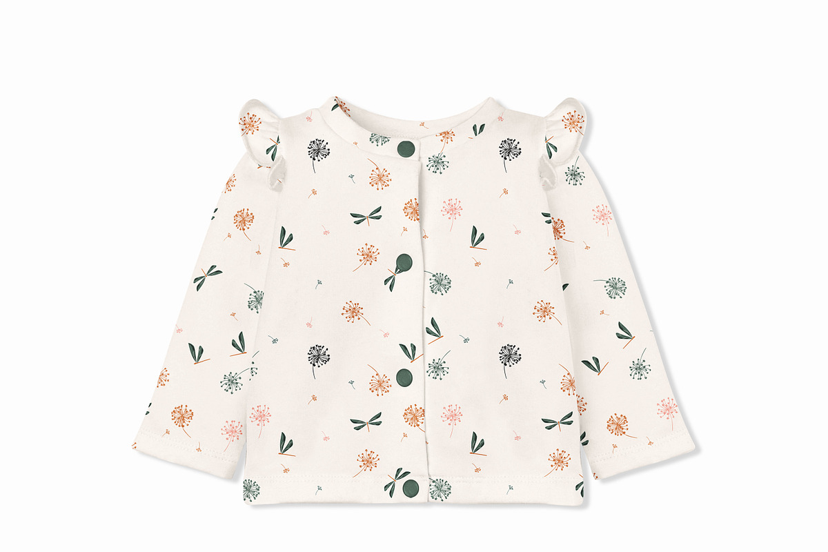 Baby Cardigan with Flounces Mock-up, a Hoody Mockup by Mocca Mockups Store (Photo 8 of 18)