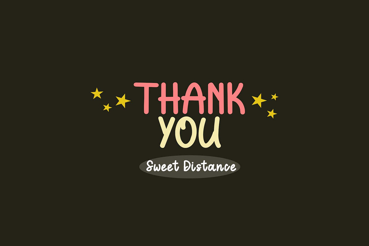 Sweet Distance, a Handwritten Font by Wildan Type (Photo 10 of 10)