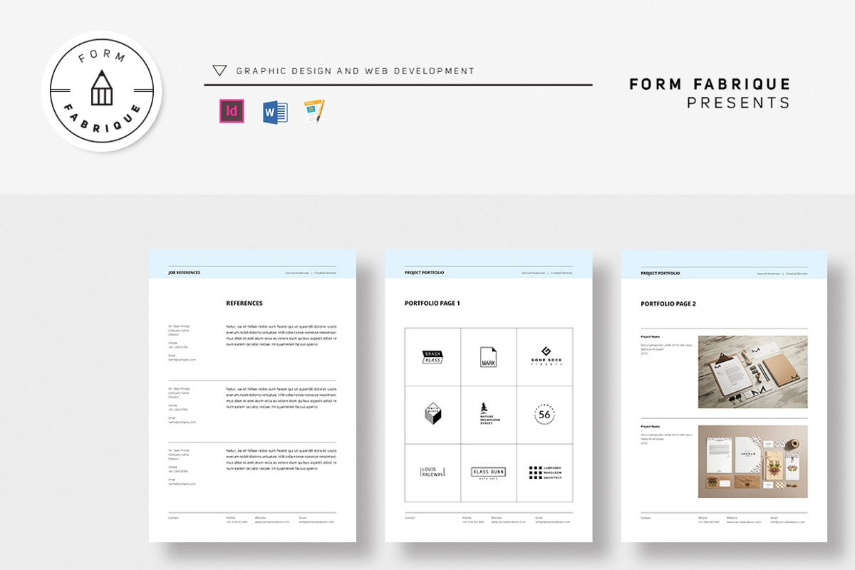 Resume/CV, a Resume Template by Form Fabrique (Photo 3 of 14)