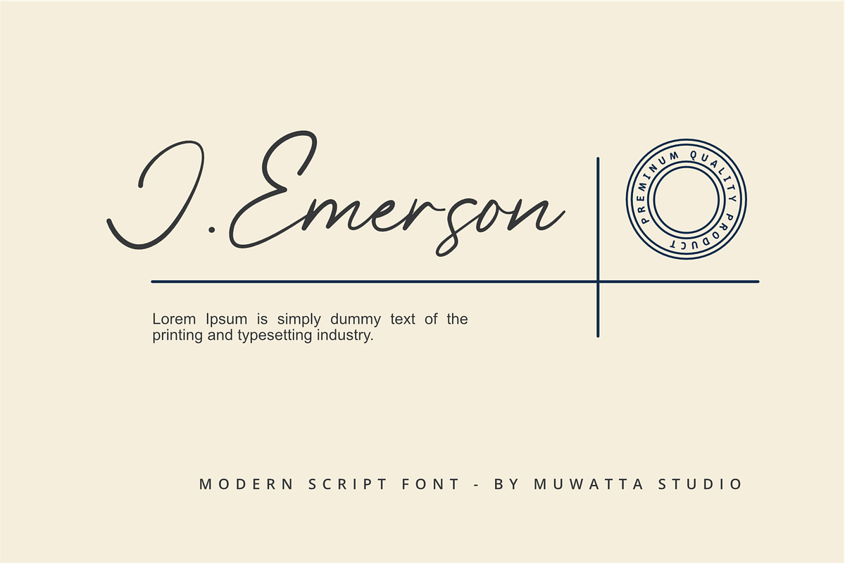 Bright Script, a Handwritten Font by Muwatta Studio (Photo 3 of 10)