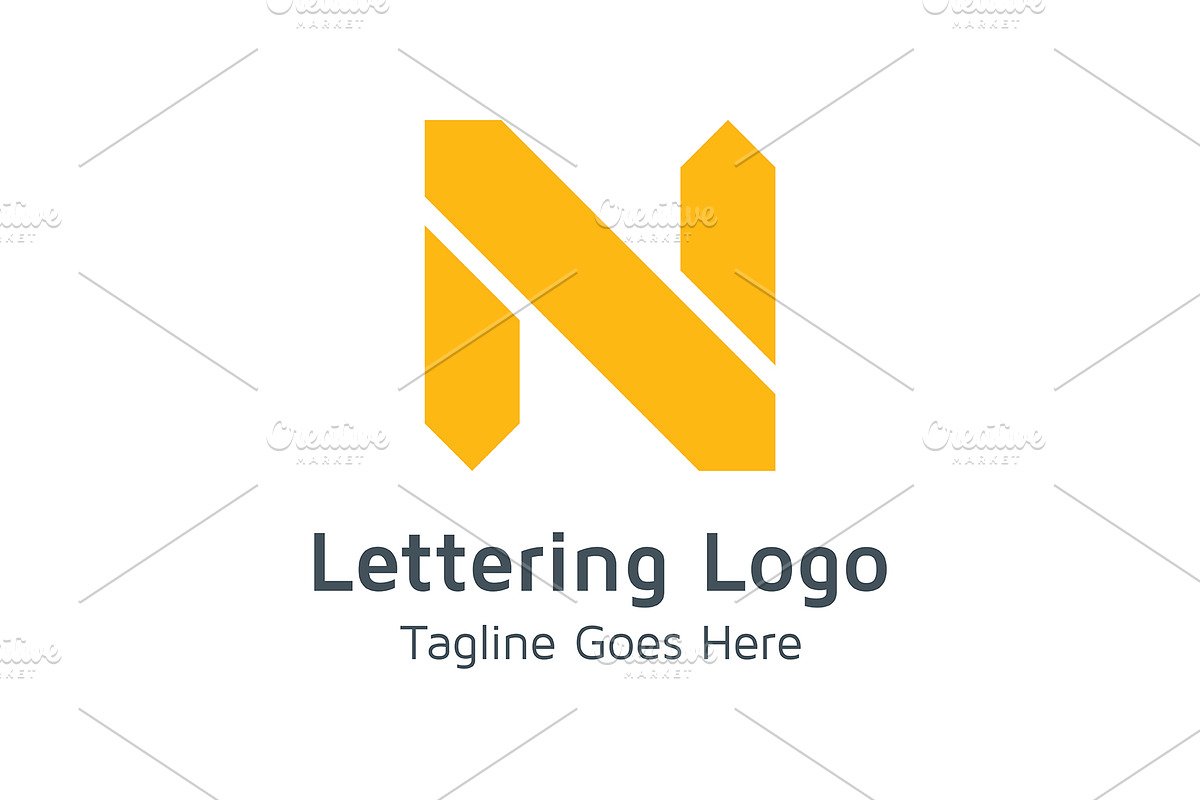 20 Logo Lettering N Template Bundle, a Branding & Logo Template by Acongraphic (Photo 19 of 21)