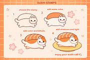 Procreate Brushes Anime, Cute Stamps, a Food Illustration by InkPrintsTattoo (Thumbnail 6 of 7)