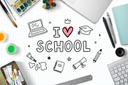 School Doodles, an Education Illustration by Redchocolate (Thumbnail 9 of 9)