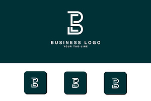 EB,BE, Abstract Logo Design