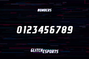 GLITCH ESPORTS DISPLAY FONT, a Font by Alphabet Agency (Thumbnail 4 of 6)