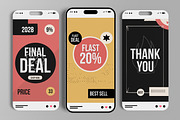 Black Friday Story Design Template, a Social Media Template by MightyDesign (Thumbnail 3 of 6)