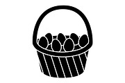 Easter Basket Icon SVG, an Icon by PinkHouseCollection (Thumbnail 2 of 5)