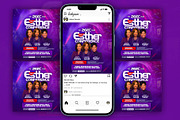 Esther Conference Church Flyer PSD, a Social Media Template by church flyer templates (Thumbnail 11 of 11)