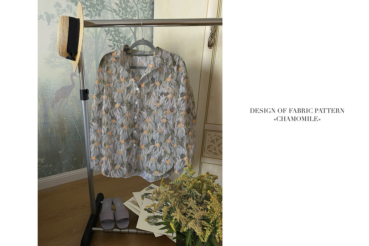Patterns Chamomile, an Illustration by PASHKOVA (Photo 7 of 11)